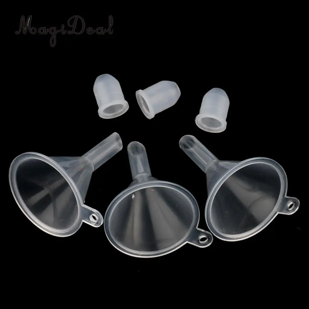 Kesoto Pack 5ml Empty Mascara Tube Eyelash Cream LipGloss Vial Bottle Funnel