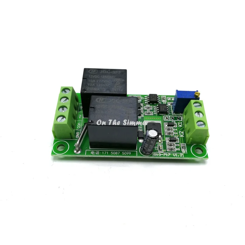 12V 24V DC Motor Driver Positive and Negative Control Overload