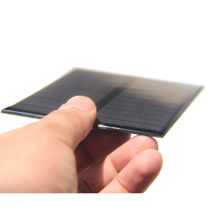 Buheshui 6 В 1.2 Вт Мини солнечных панелей солнечных батарей Мощность 3.7 В Батарея chargr светодиодные образование Наборы смола 112*84*3 мм 2 шт