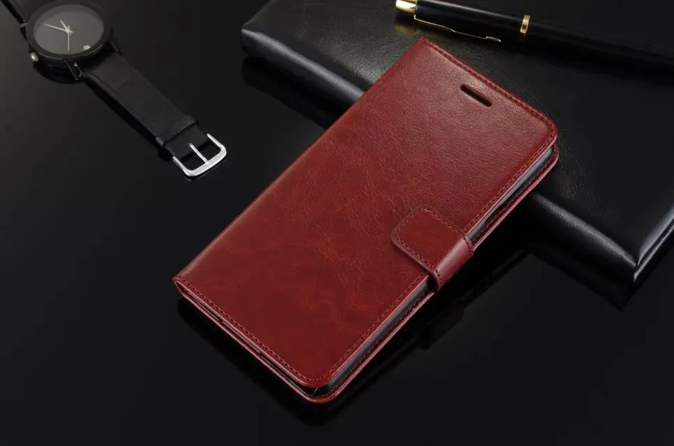 Премиум держатель для карт чехол Samsung Galaxy A5 2016 A5100 A510F кожаный телефона ультра