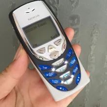 Nokia 8310 мобильный телефон 2G GSM 900/1800 разблокированный арабский клавиатура Восстановленный 8310 и один год гарантии