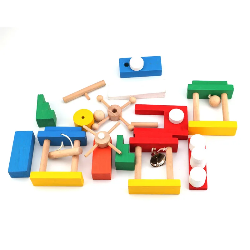 

Building Toy Child Wooden Colorful Puzzle Toy Set 120pcs Standard Domino+Organ+Code Card