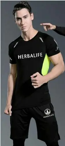 Herbalife Мужская спортивная одежда для фитнеса, бега, спорта на открытом воздухе, трио, велосипедная майка DH MX MTB Racing - Цвет: Серый