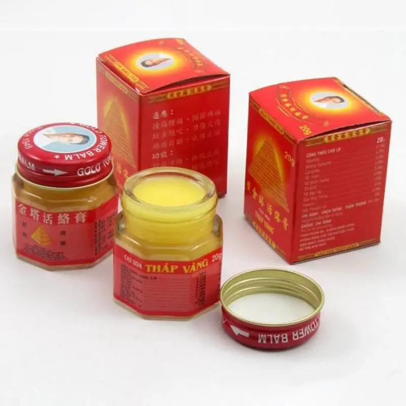 Vietnam Gold Tower Balm Ointment Thailand Painkiller Muscle Relieving
