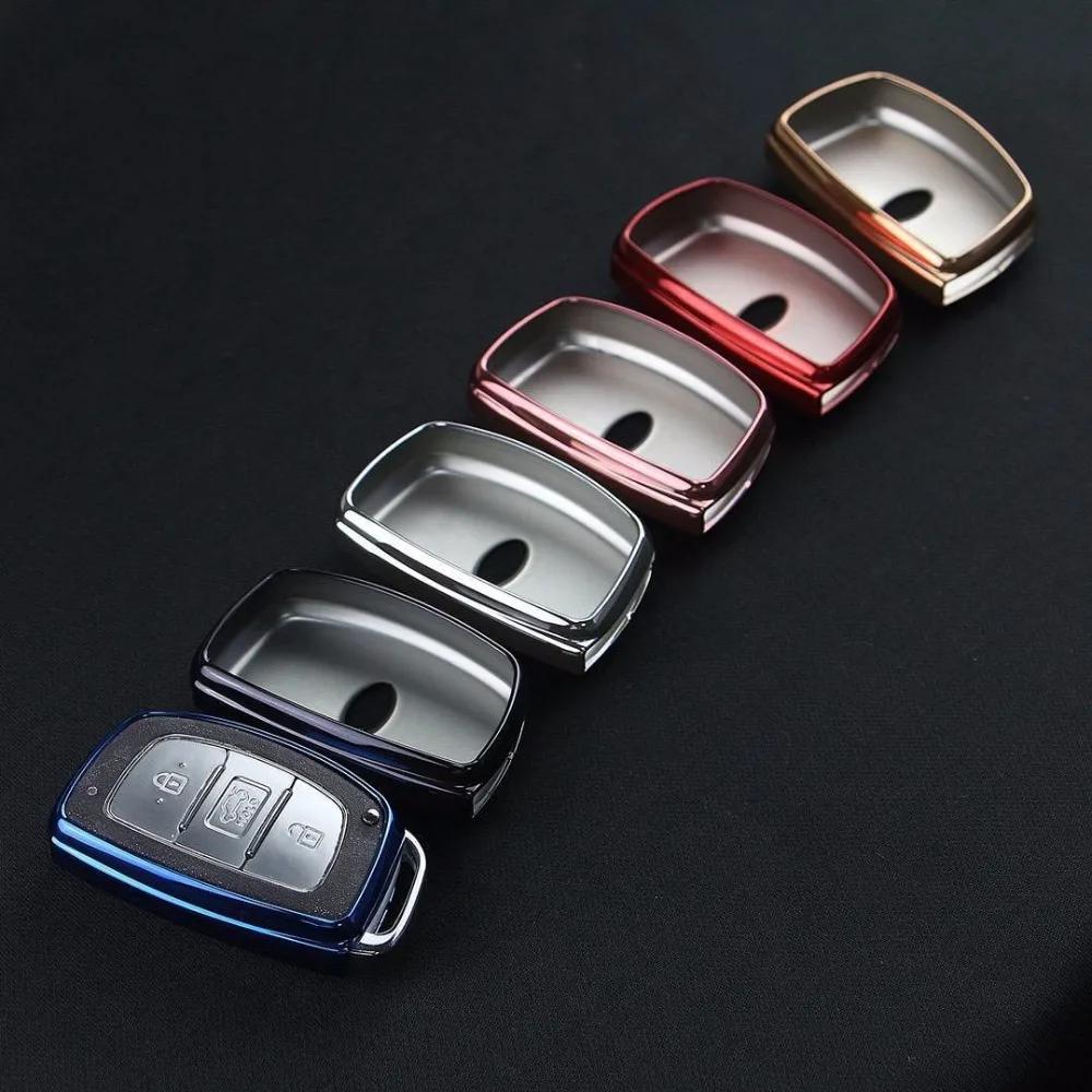 New Car Styling Soft TPU Car Remote Key Cover Fit For Hyundai Creta