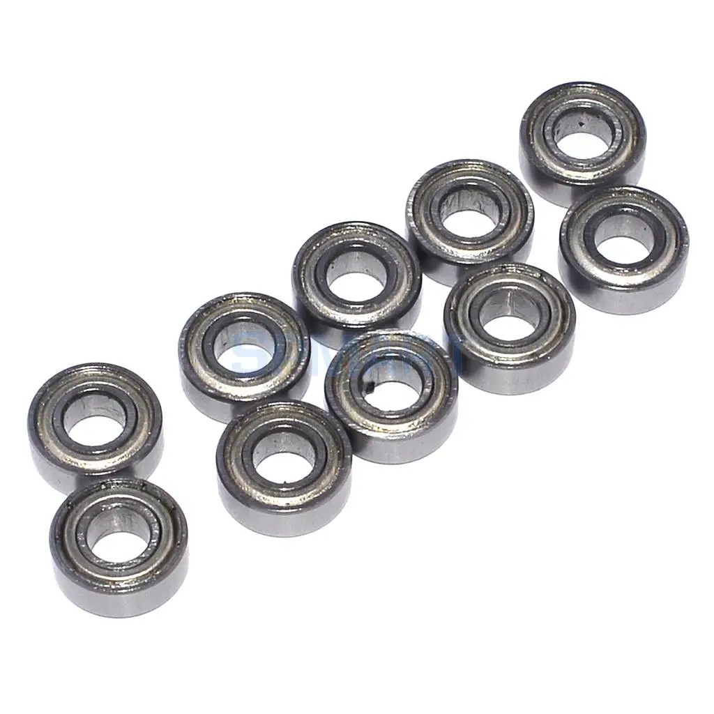 10Pcs 11x5x4mm Rolling Bearings for 1/10 RC Car Buggy Truck HSP HPI Traxxas Hobao Wltoys JJRC FS LRP ZD Racing Savage