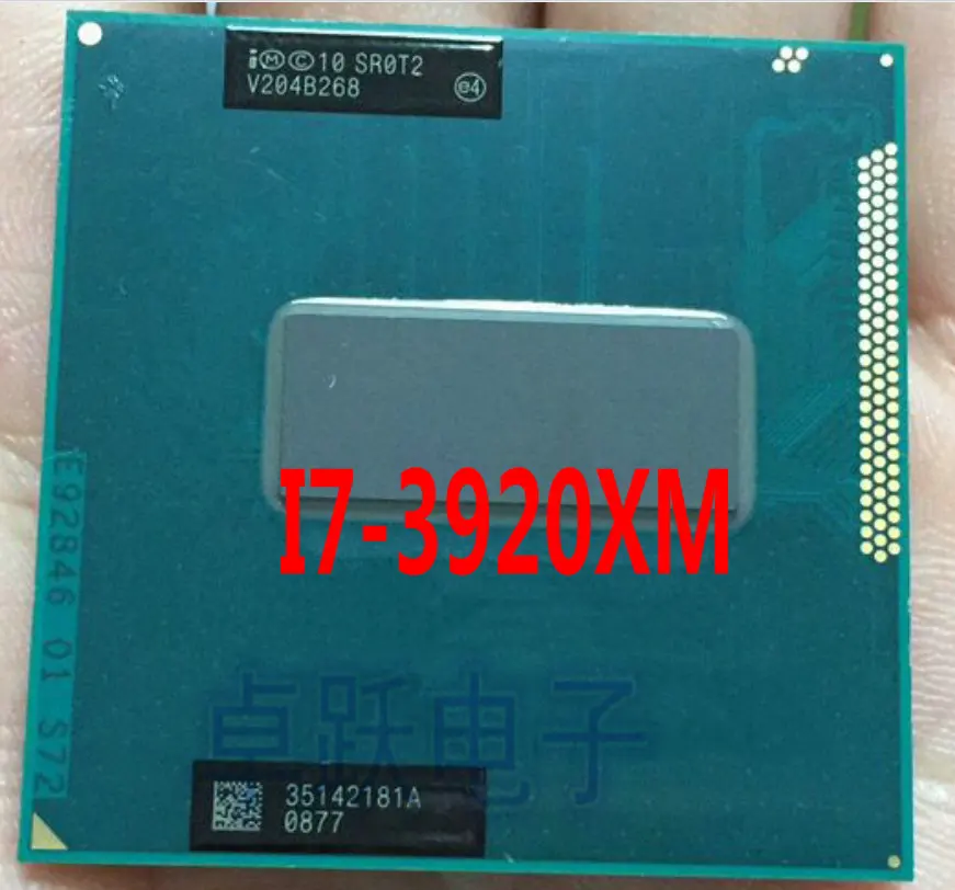 Процессор Intel I7-3920XM SR0T2 I7 3920XM SROT2 2,9G-3,8G/8 M