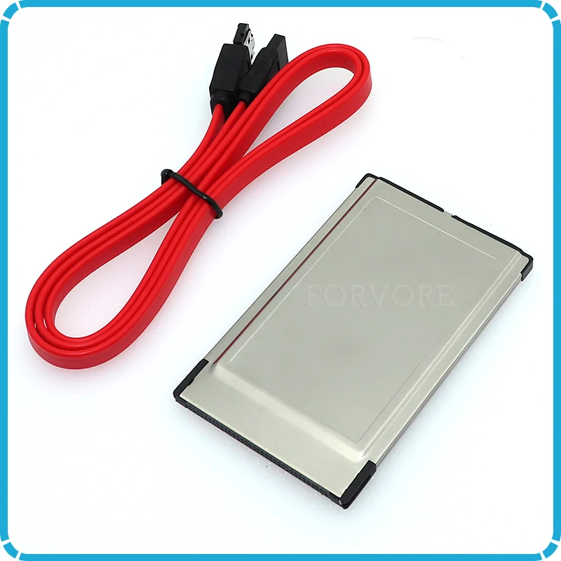 ESATA II 2 порта Cardbus адаптер PCMCIA pcmccia до портов eSATA для ноутбука|Платы расширения| |