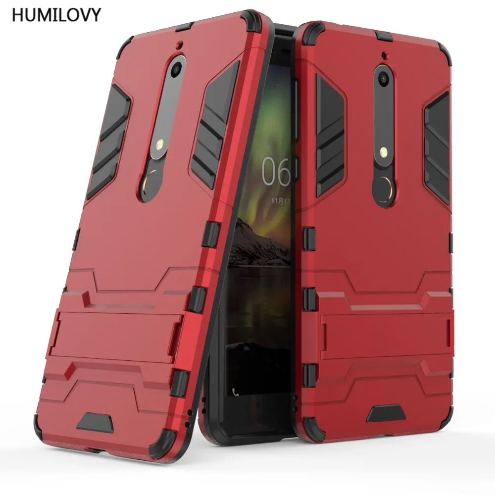

For Nokia 6 2018 Case for Nokia 6.1 Case Silicone Shockproof Armor Cover Cases For Nokia 6 2018 TA-1068 TA-1050 TA-1043 Fundas