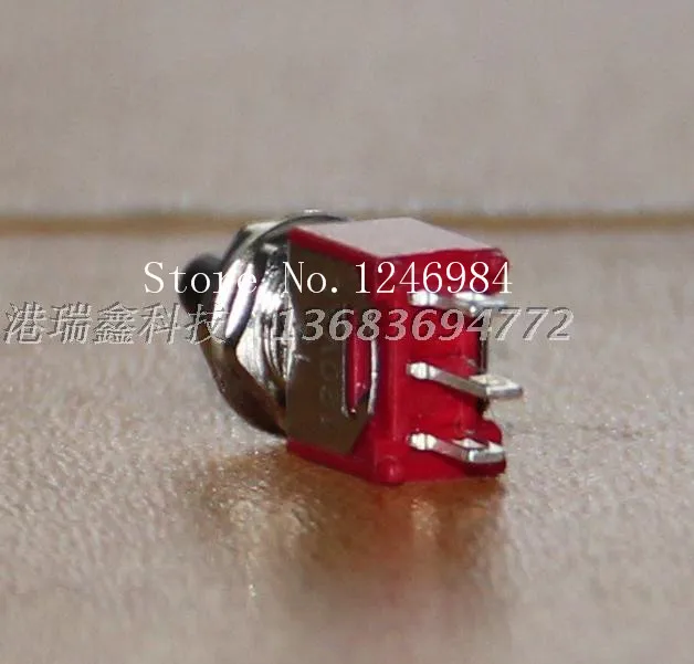 [SA]TS 22 3 контактный одиночный маленький тумблер M5.08 Кнопка сброса нормально