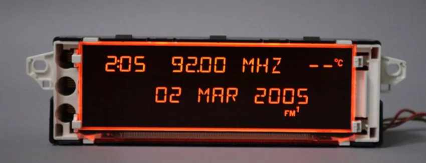 

screen support aux Display red monitor 12 pin for Peugeot 307(Some model) 408(Some model) screen citroen C4(Some model)