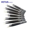 100% Genuine Vetus ESD Series Eyelash Extension Tweezers Stainless Steel Anti Acid Ultra Precision Tweezers ► Photo 1/6