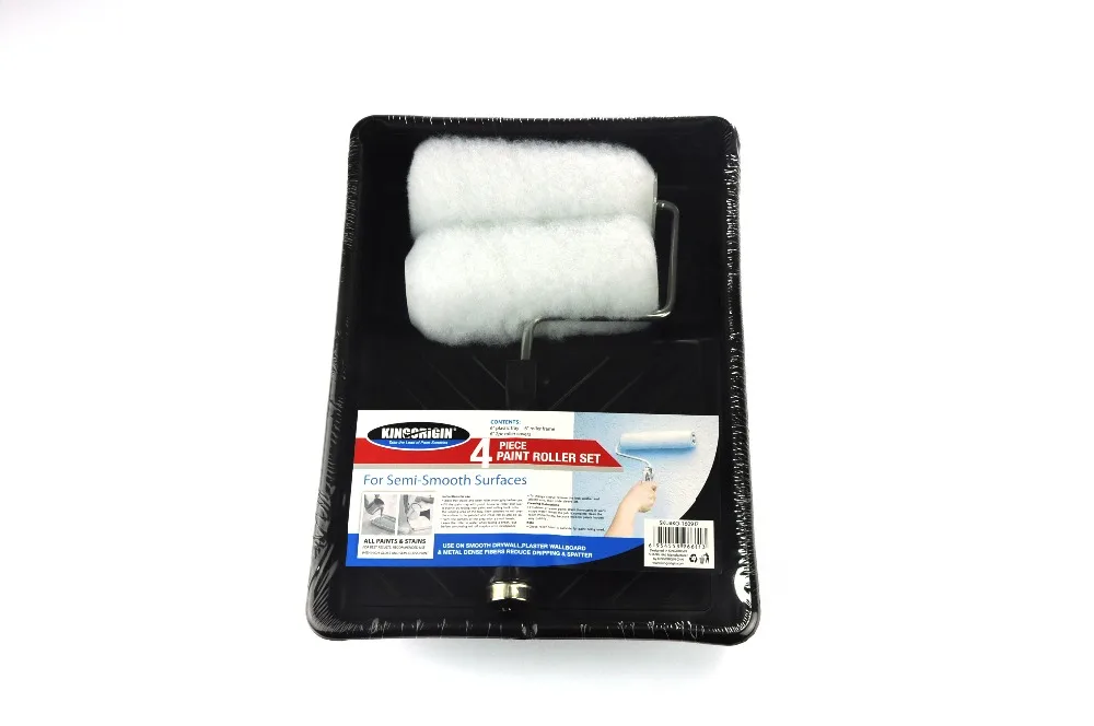 Kingorigin KO 160917 paint Brush 6" paint tray kit,4 Packpaint brush