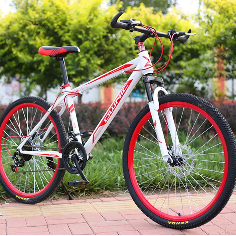 Mountain Bike 26 Inches 21 Speed Double Disc Brake Double Disc Brake Student Bicycle Mountain Bike 26 Inches 21 Speed Double Disc Brake Double Disc Brake Student Bicycle