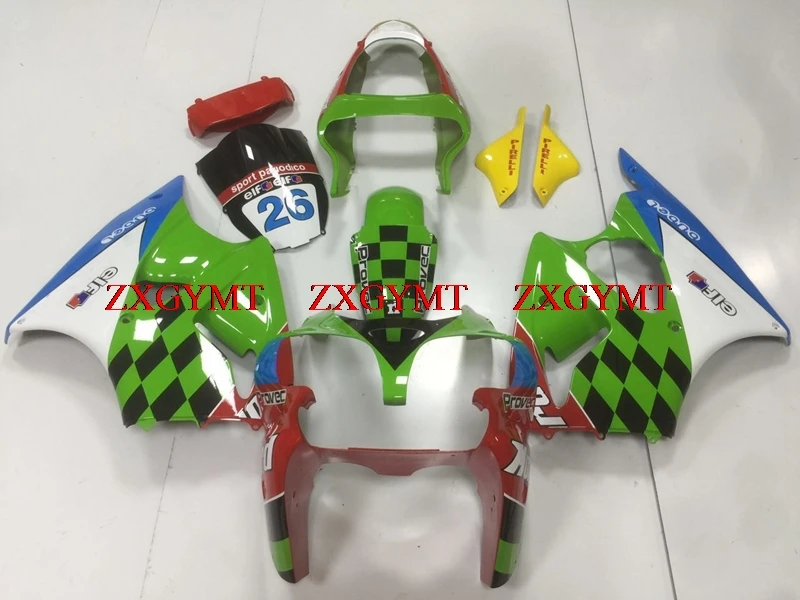 

Full Body Kits for ZX6r 636 2000 - 2002 Fairings for Kawasaki ZX6r 02 Blue Grid Plastic Fairings 636 ZX-6r 2001