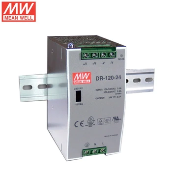 

Taiwan Mean Well DR-120-48 120W 48V 2.5A switching power supply rail type industrial rail power supply