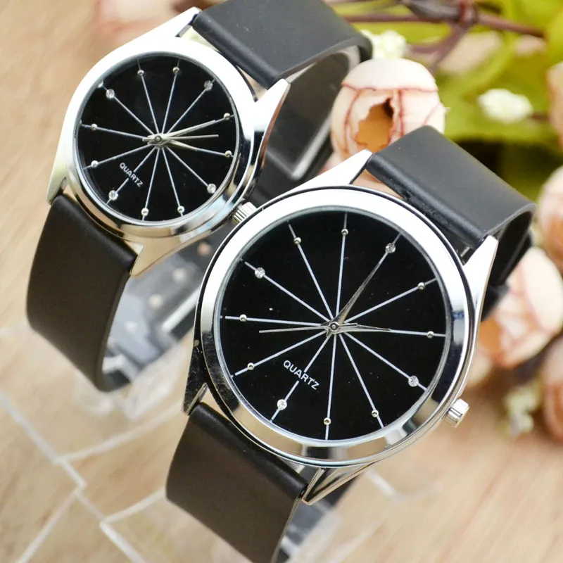 

Men's watch Korean version of student tide male concise retro fashion belt digital casual small dial male fashion watch
