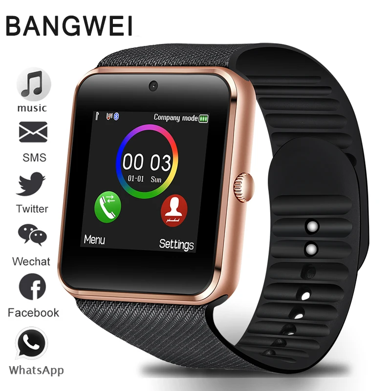 

BANGWEI 2019 New Fashion Couple Watch Call Information Reminder Sleep Monitoring Watches Recording Photography Smart Bracelet