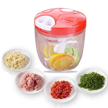 

Manual Vegetable Fruit Garlic Cutter Chopper Meat Food Onion Twist Shredder food Processor for Portable Kitchen Chopper