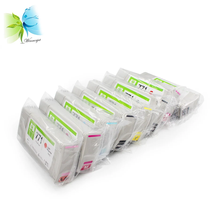Winnerjet 771 # Восстановленный чернильный картридж для принтера HP Designjet Z6200 Z6600 Z6800 с