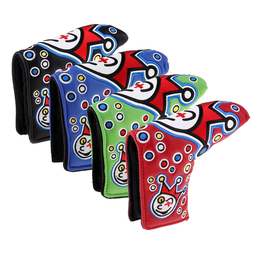 

4-Pack Golf Headcover Suitable for Golf Iron Clubs Premium PU Head Covers Golf Training Equipment