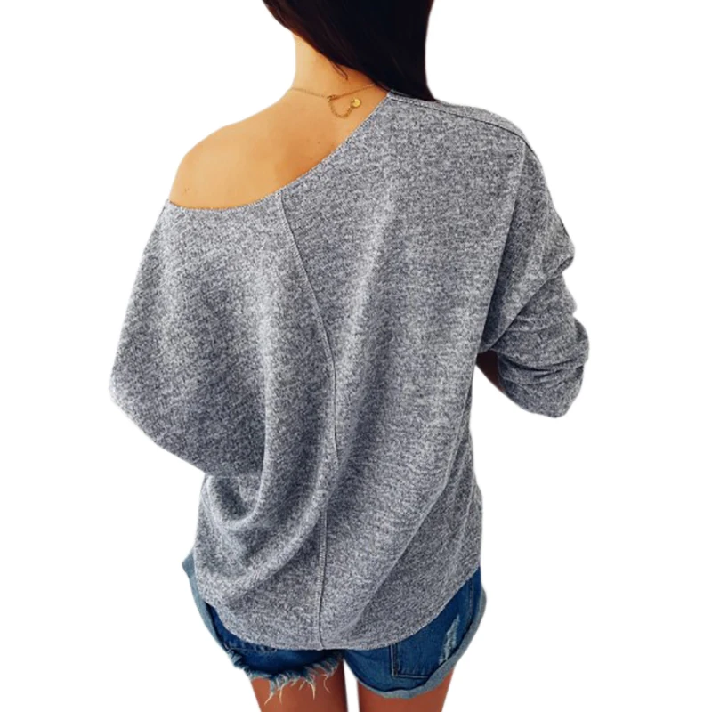 Вязаный женский свитер, сексуальный женский пуловер с вырезом лодочкой и блестками, вязаный теплый зимний джемпер размера плюс, осенний топ с карманами GV072