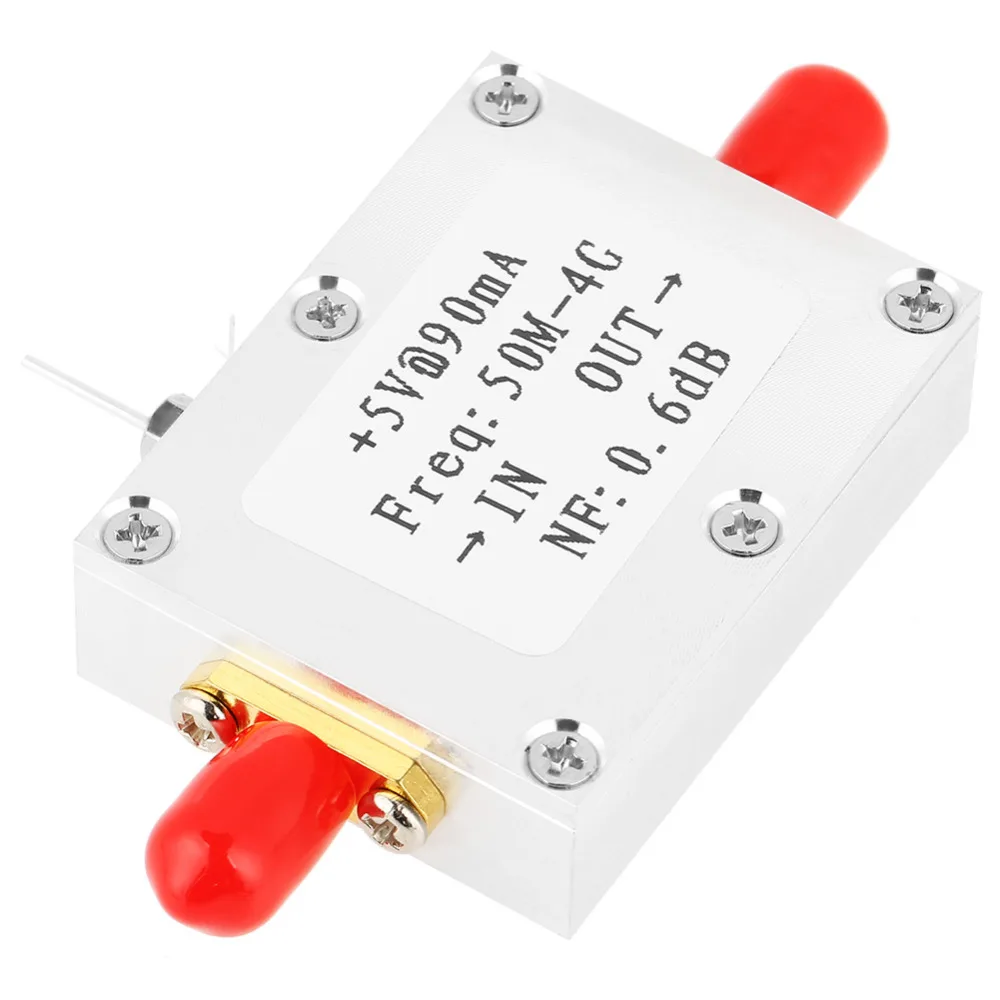 1 шт. РЧ-усилитель низкий уровень шума, радиомодуль, LNA 50 M-4 GHz NF = 0.6dB RF FM HF VHF/UHF Ham Radio-110dBm