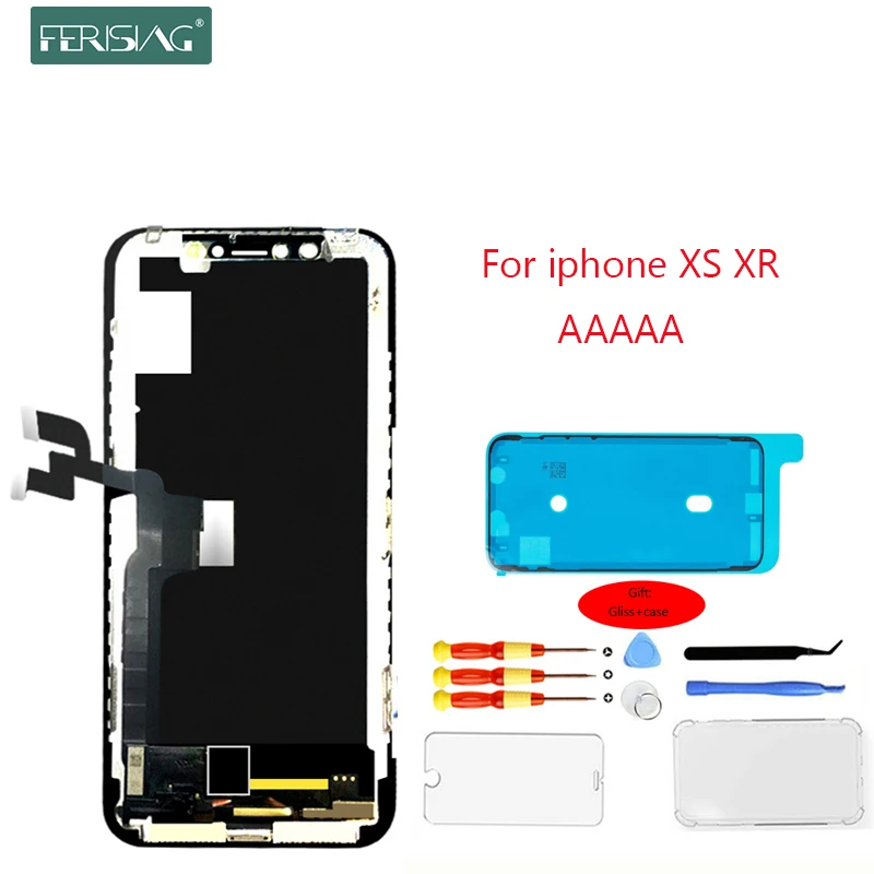 

FENISING OEM Original Top AAAAA AMOLED For LCD For iPhone XR XS LCD Display 3D Touch Screen Digitizer Assembly Replacement