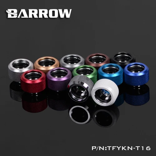Жесткая трубка Barrow G1/4 &quotна выбор последовательный цвет жесткая фитинг 16 мм