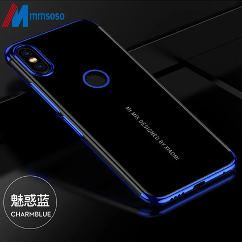 Для Xiaomi mi Mix 2 S чехол Роскошный x Силиконовый мягкий для xiomi x2 задняя крышка