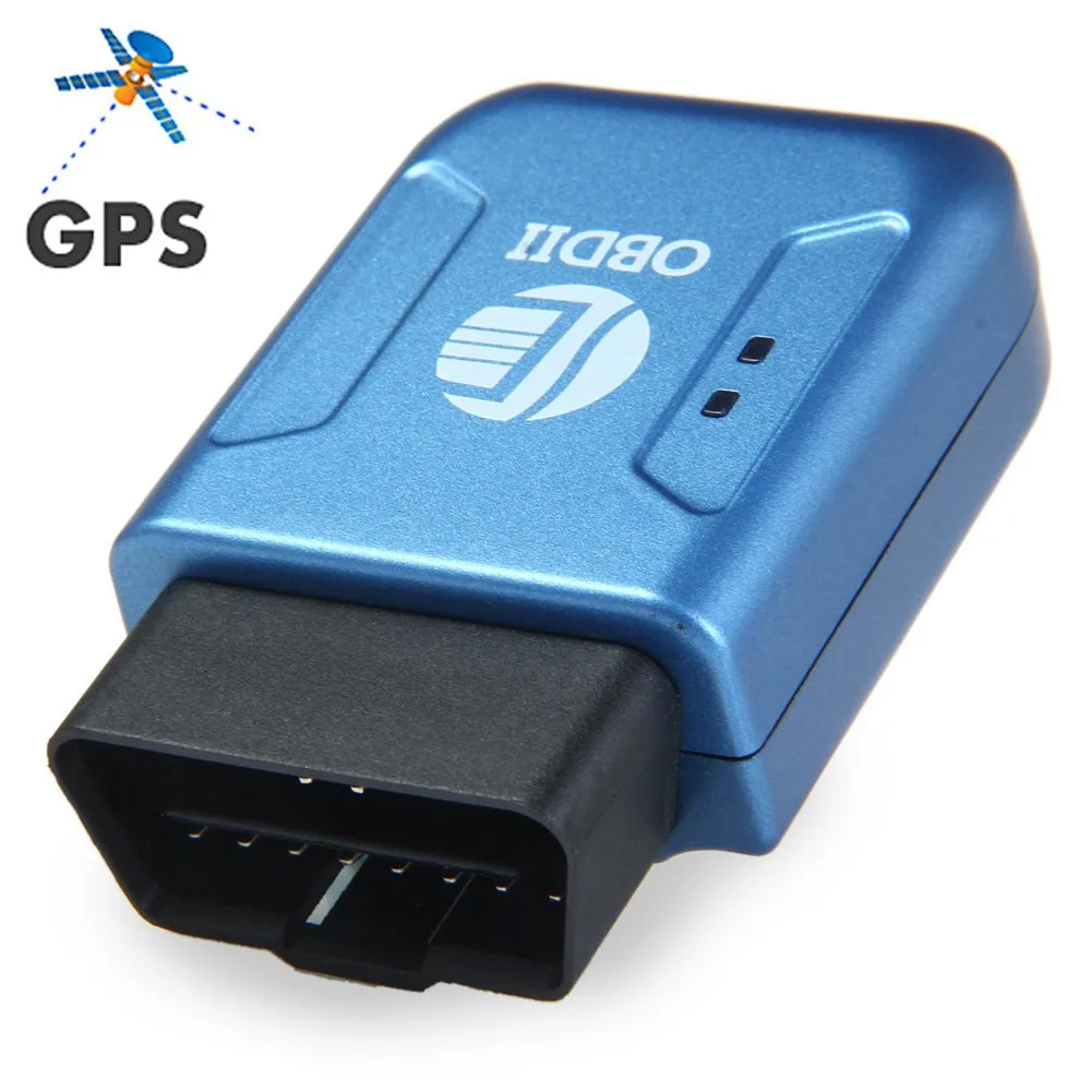 Deaoke TK206(синяя версия) 50 шт. OBD gps трекер Автомобильный gps Трекер obd 2 OBD II gps трекер