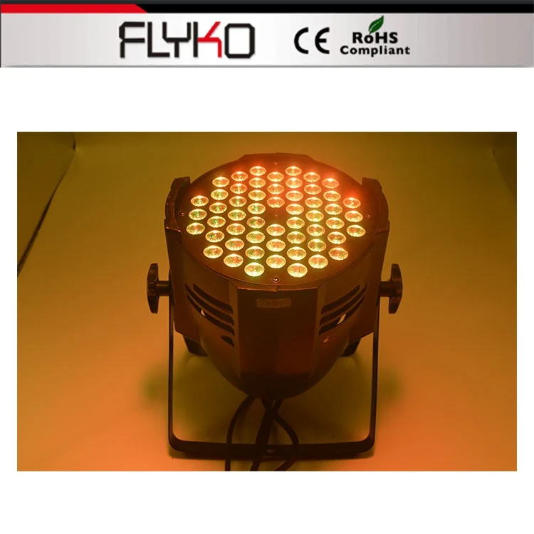 

Free shipping new trending product christmas lights and Valentine's Day lighting led par light 54*3W RGB3IN1 DMX512