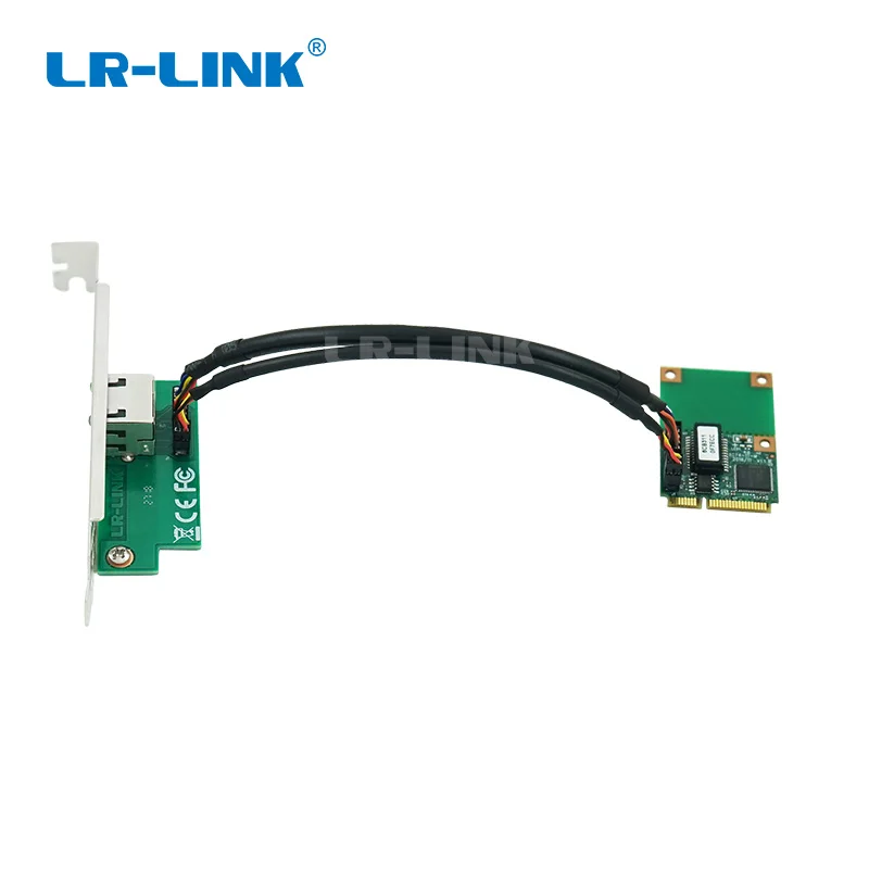 LR LINK 2201PT Mini PCI Express Card Intel 82574 Chip gigabit RJ45 ethernet lan card 10 2