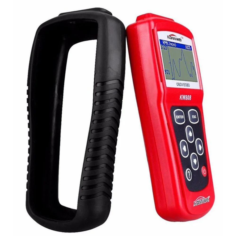 Новый автомобильный диагностический инструмент Autel OBD сканер OBD2 сканер Код считыватель сканер KW808 горячая распродажа Новый автомобильный диагностический инструмент Autel OBD сканер OBD2 сканер Код считыватель сканер KW808 горячая распродажа