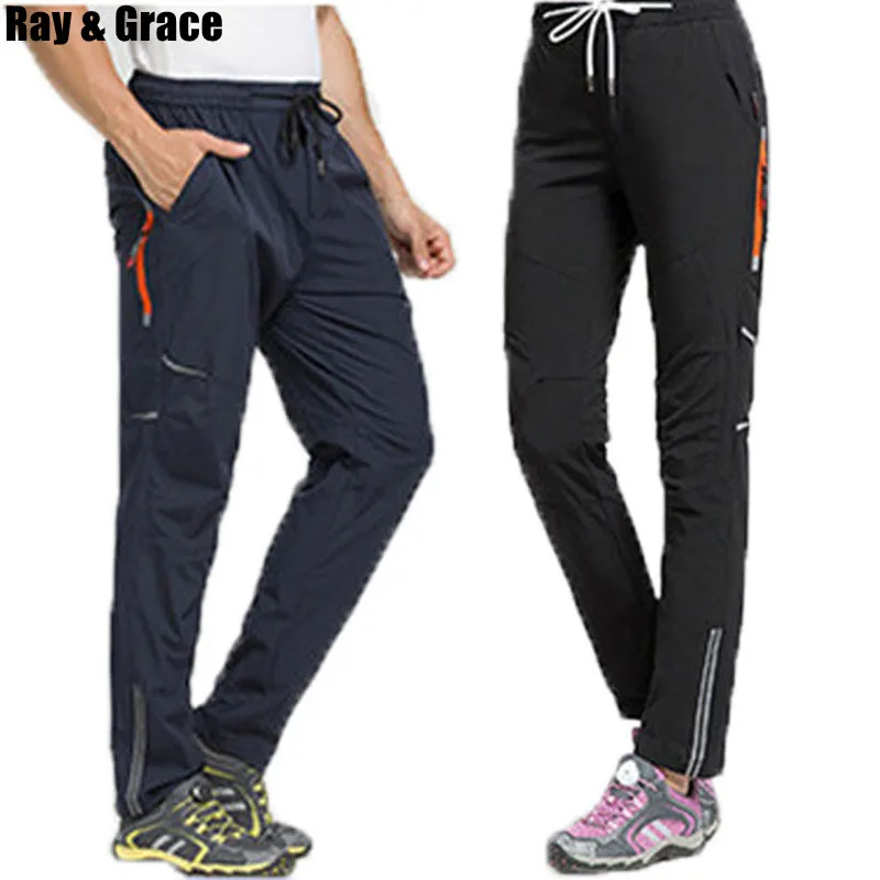 

RAY GRACE Women's Summer Hiking Pants Outdoor Quick Dry Trousers For Men Tourism Cycling Trekking Climbing Breathable Pants
