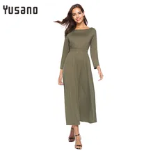 

Yusano Women Summer Dress Vestido Maxi Dress Plus Size Elegant Dresses Long Sleeve Evening Party Dresses Beach Sundress XXL