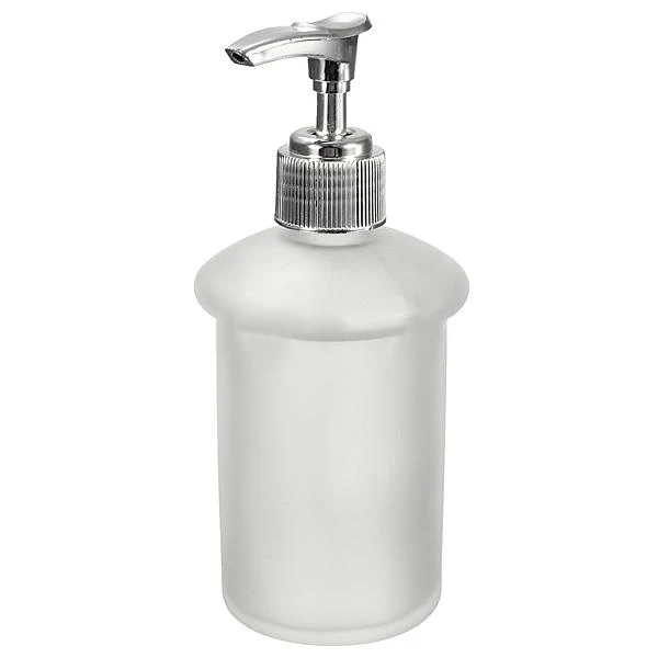 Настенное крепление для ванной матовое стекло жидкий шампунь дозатор мыла и Держатель хром