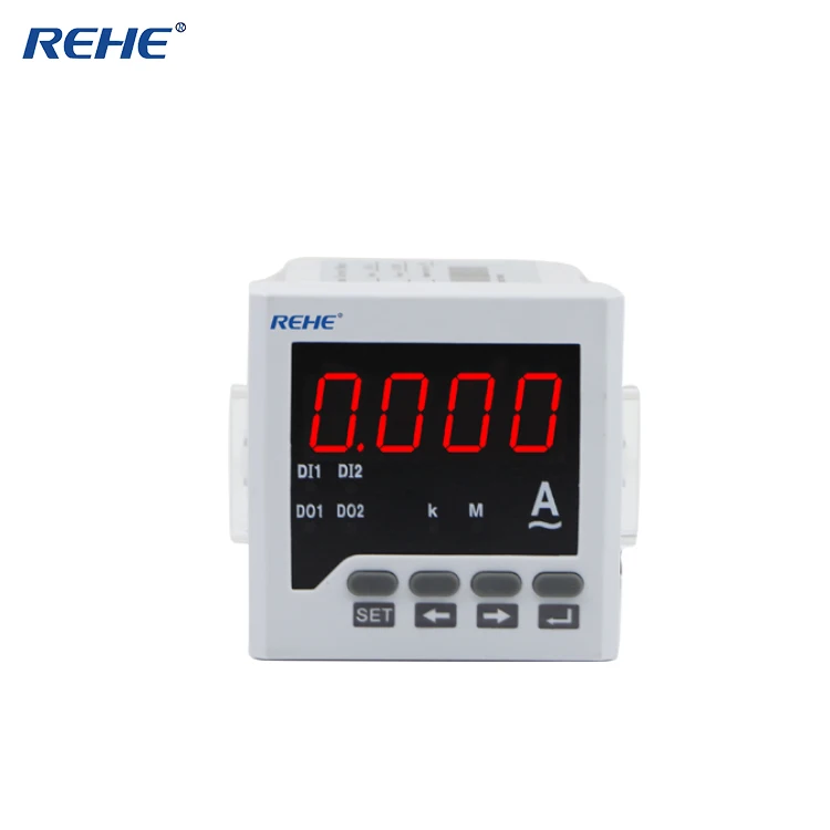 Портативный цифровой амперметр REHE 72*72 мм OEM однофазный AC|powerful dildo|power factor panel meterammeter