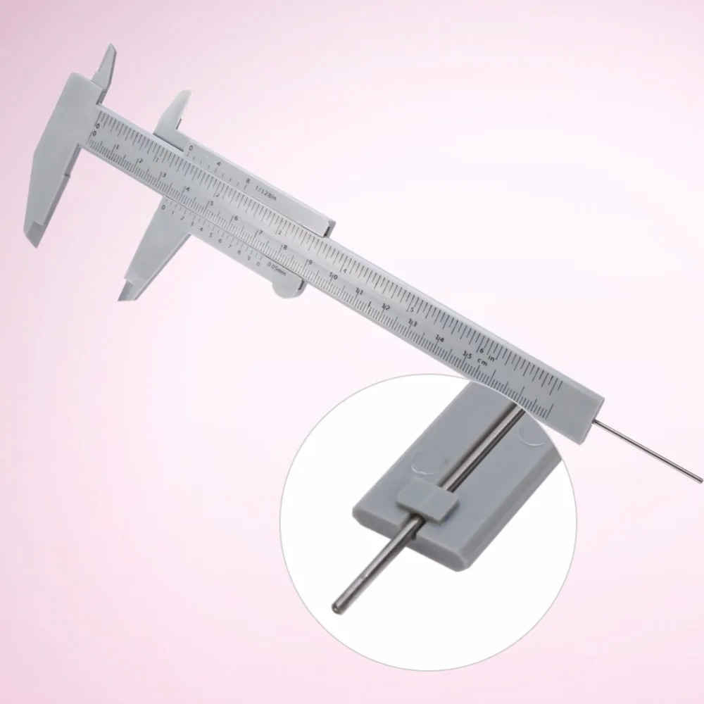 Портативный 150 мм Пластиковые брови измерительный штангенциркуль тату микроблейдинг штангенциркуль линейка для перманентного макияжа измерительные инструменты