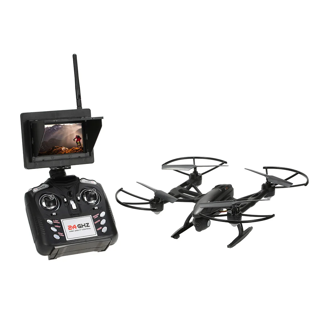 

Hot Sale 509G 2.4G 4CH 6-Axis Gyro 5.8G Transmission FPV Quadcopter Drone with 2.0MP HD Camera 3D Roll Function LED Lights