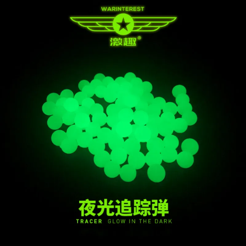 Gel Blaster 7-8mm luminescent Gel Ball White for Gel Blasting Toy Gun fluorescent gel ball