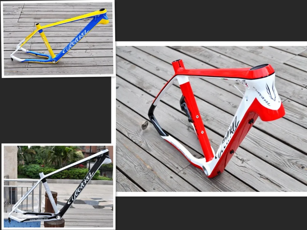 Buy Free shipping a full carbon fiber frame mountain