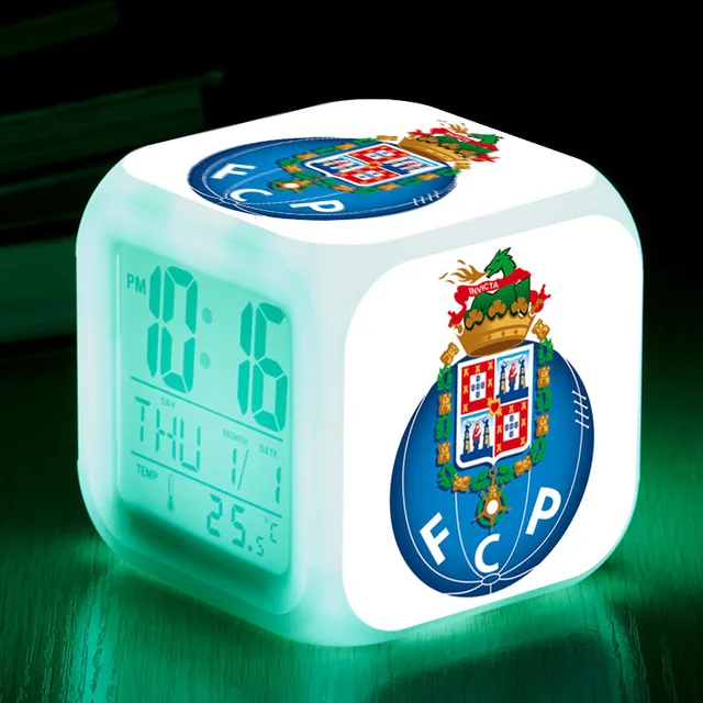 Customized LED Alarm Clocks Sporting Clube de Portugal reloj