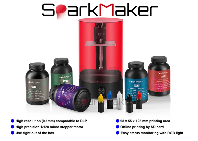 SLA 3D printer 001