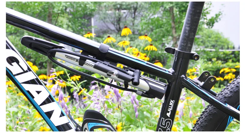 Портативный велосипедный насос EasyDo, мини-светильник, весовой насос, 140Psi, алюминиевый сплав для Presta& Schrader Valve, горный велосипедный насос