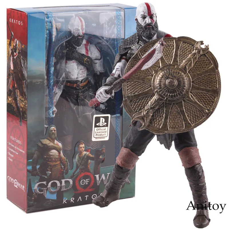 PS4 God of War 4 Kratos фигурка ПВХ Kratos NECA фигурка Коллекционная модель игрушки