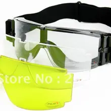 Airsoft Пейнтбольная Тактический X800 защитные очки 3 объектива в комплекте