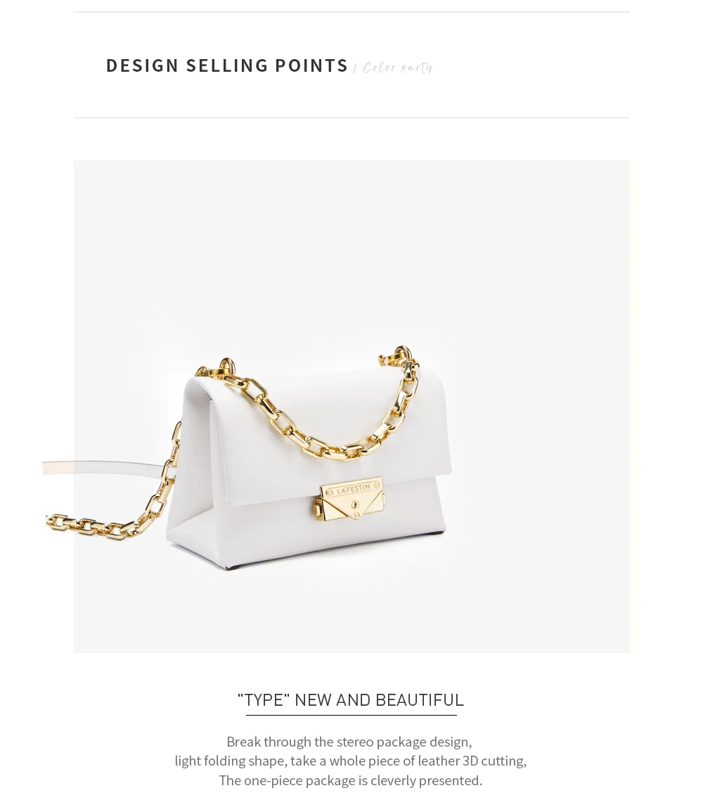 mensageiro corrente bolsa feminina
