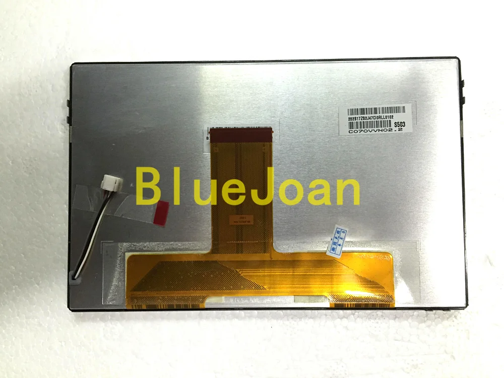 DHL 7," AUO C070VVN02.2 ЖК-экран C070VVN02 ЖК-панель Volvo S60L автомобильные запчасти