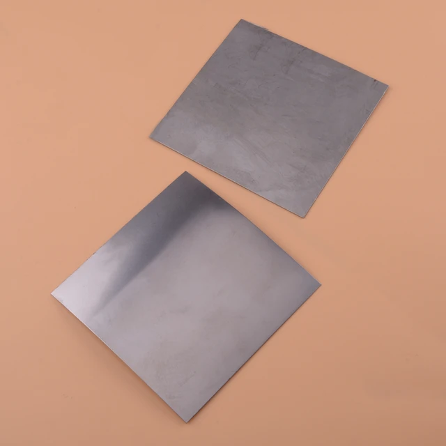 1Pcs Titanium Titan Ti Alloy Plate TA2 Thin Metal Sheet 100x100mm 200x200mm  Thickness 0.5 0.8 1 1.2 1.5 2 2.5 3 3.5 4 5mm - AliExpress